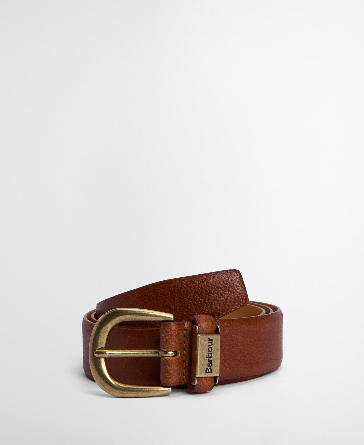 Barbour Clyde Leather Belt - Brown