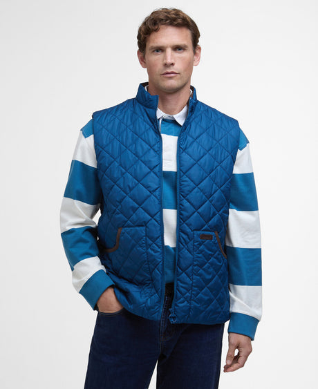 Barbour Chesterwood Gilet - Dark Petrol/River Birch