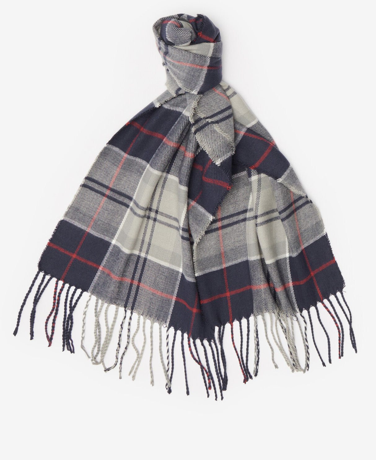 Barbour Swinton Beanie & Galingale Scarf Gift Set - Blue Granite