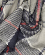 Barbour Swinton Beanie & Galingale Scarf Gift Set - Blue Granite