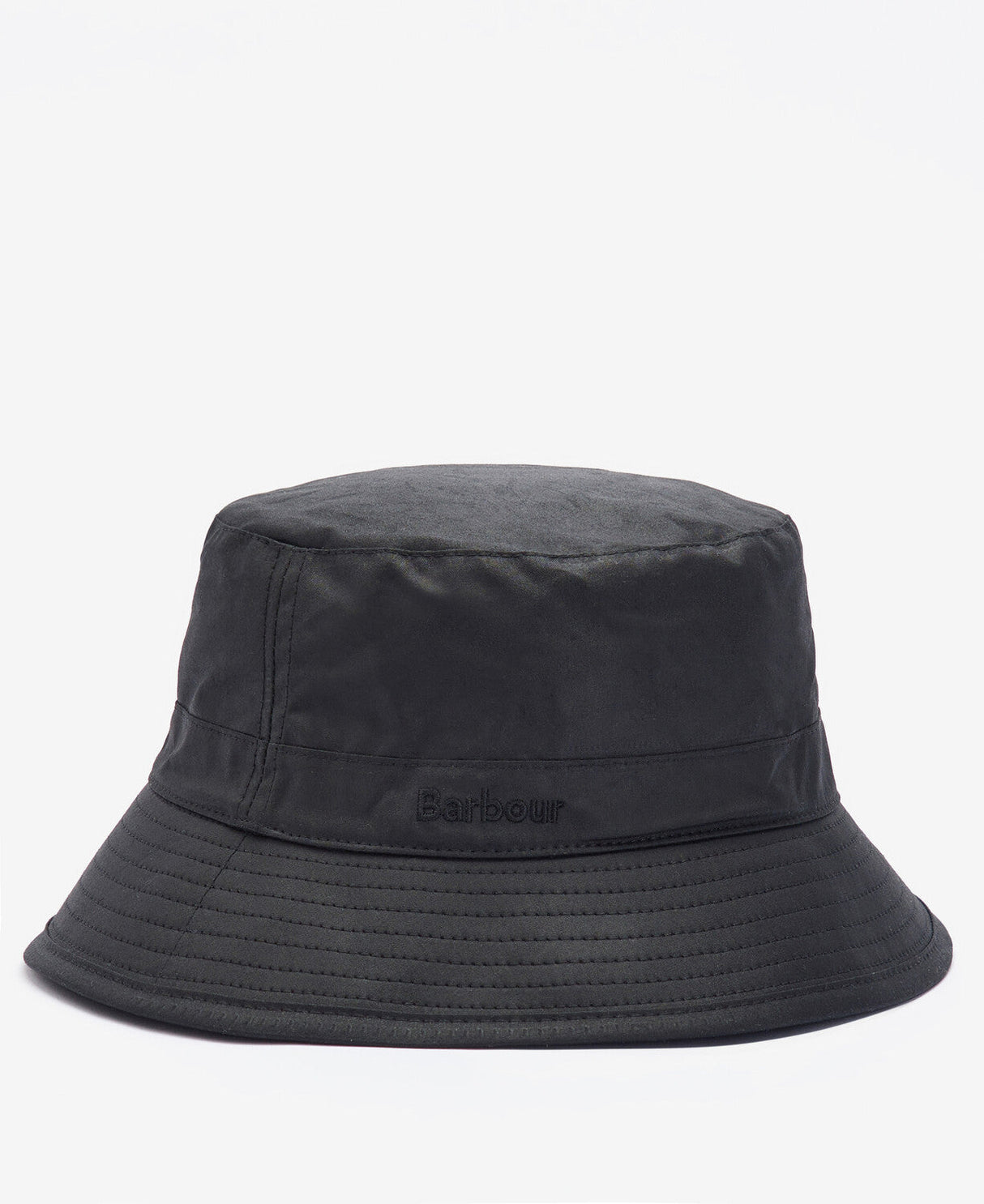 Barbour Wax Bucket Hat - Black