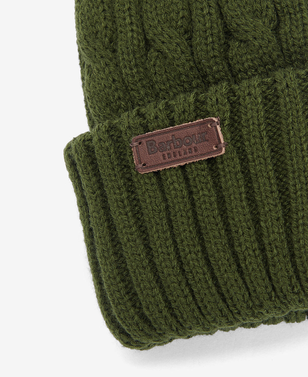 Barbour Balfron Knit Beanie - Olive