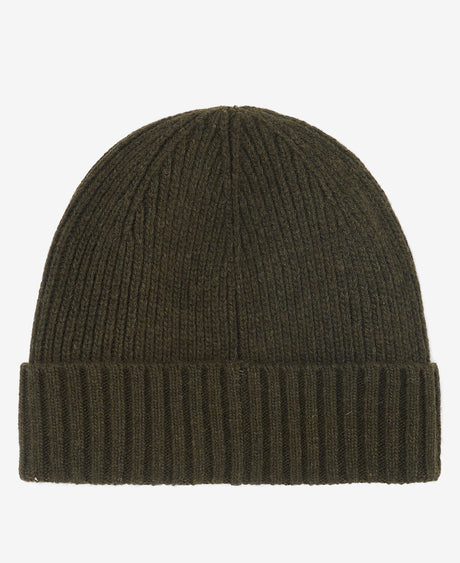 Barbour Carlton Beanie Hat - Dark Green