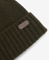 Barbour Carlton Beanie Hat - Dark Green