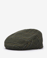 Barbour Wilkin Flat Cap - Olive Check