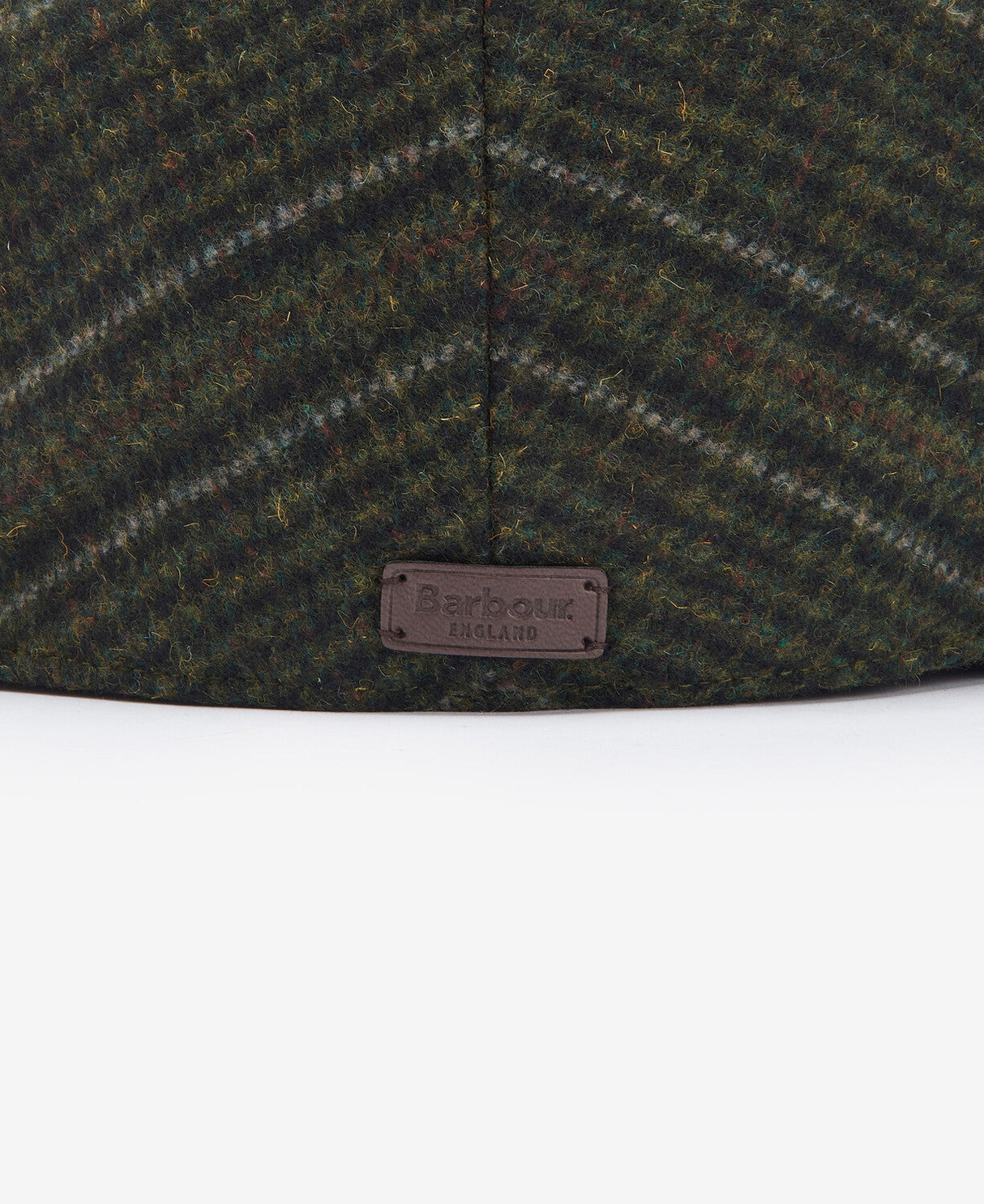 Barbour Wilkin Flat Cap - Olive Check