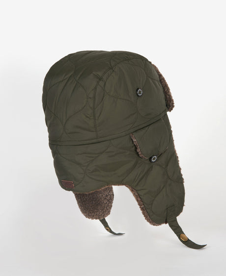 Barbour Sandbay Quilted Trapper - Olive