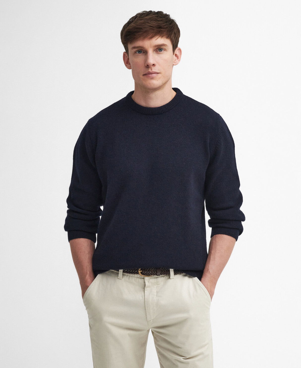 Barbour Holden Crew Neck Sweater - Navy