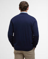 Barbour Bayfield Knitted Crew Jumper - Navy