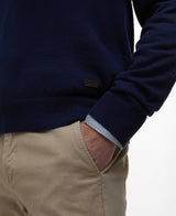 Barbour Bayfield Knitted Crew Jumper - Navy