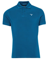 Barbour Tartan Pique Polo Shirt - Lyons Blue