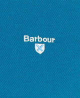 Barbour Tartan Pique Polo Shirt - Lyons Blue