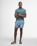Barbour Tartan Pique Polo Shirt - Vintage Teal