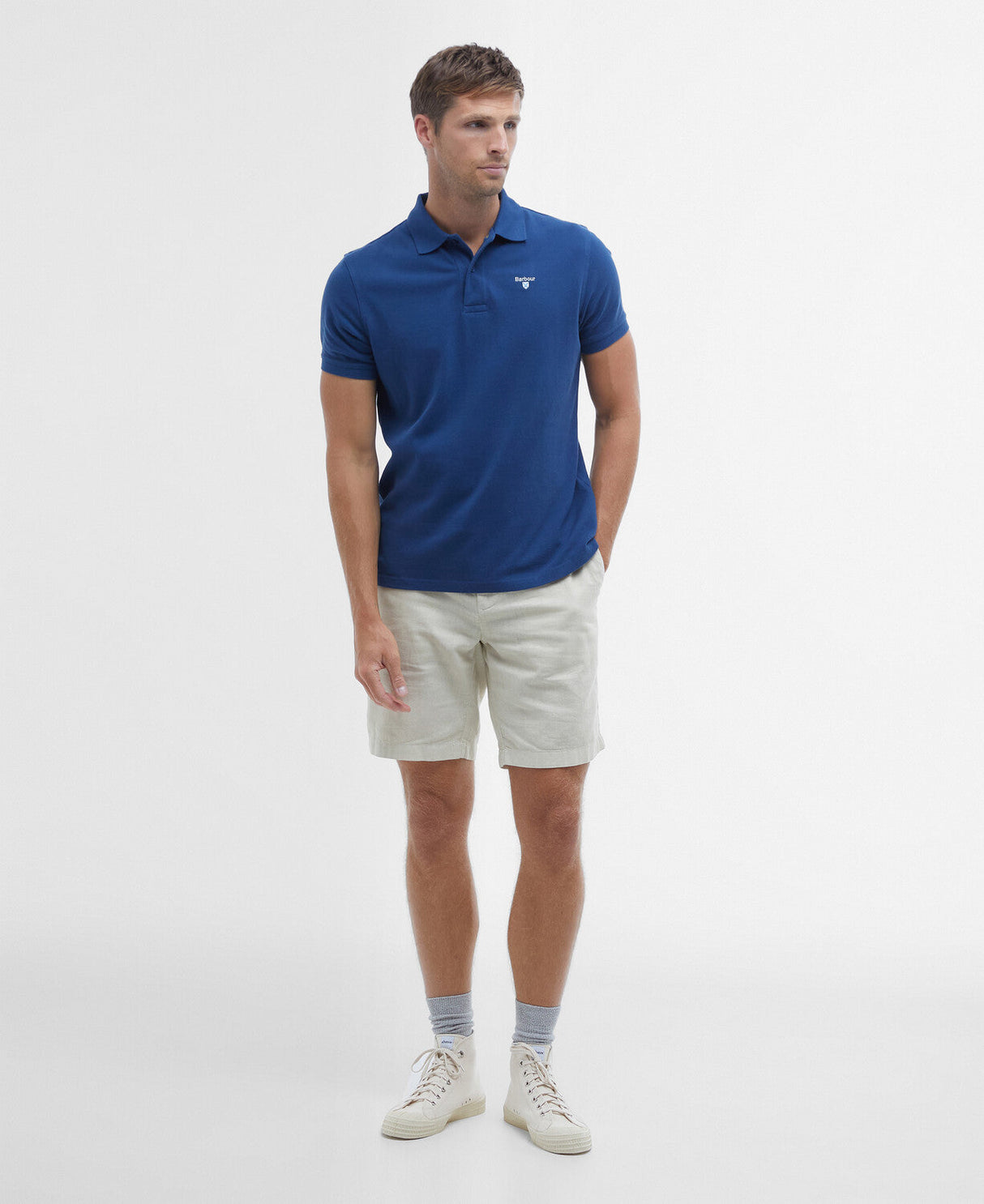 Barbour Original Sports Tailored Polo Shirt - Deep Blue
