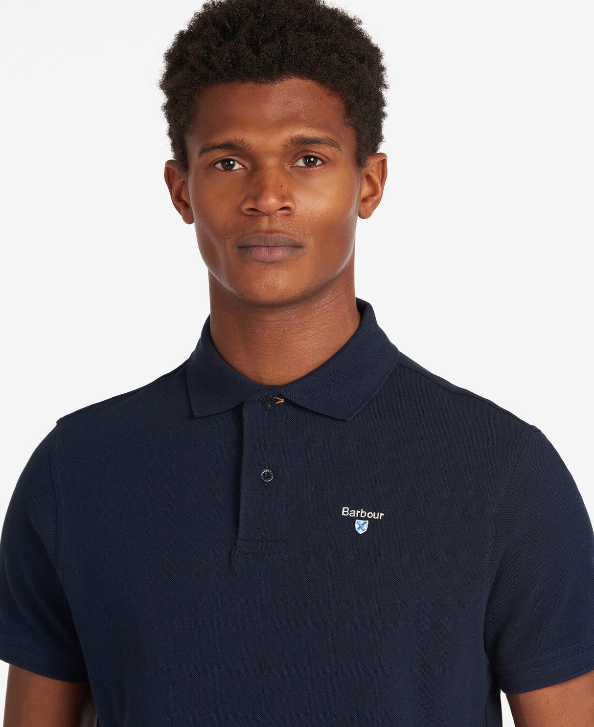 Barbour Original Sports Tailored Polo Shirt - New Navy