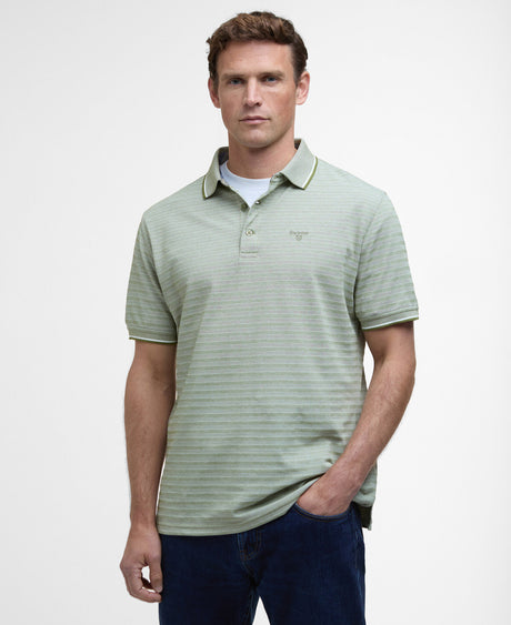 Barbour Taverham Performance Polo Shirt - Pine Green
