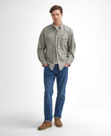 Barbour Foss Regular Thermo Weave Checked Shirt - Blue