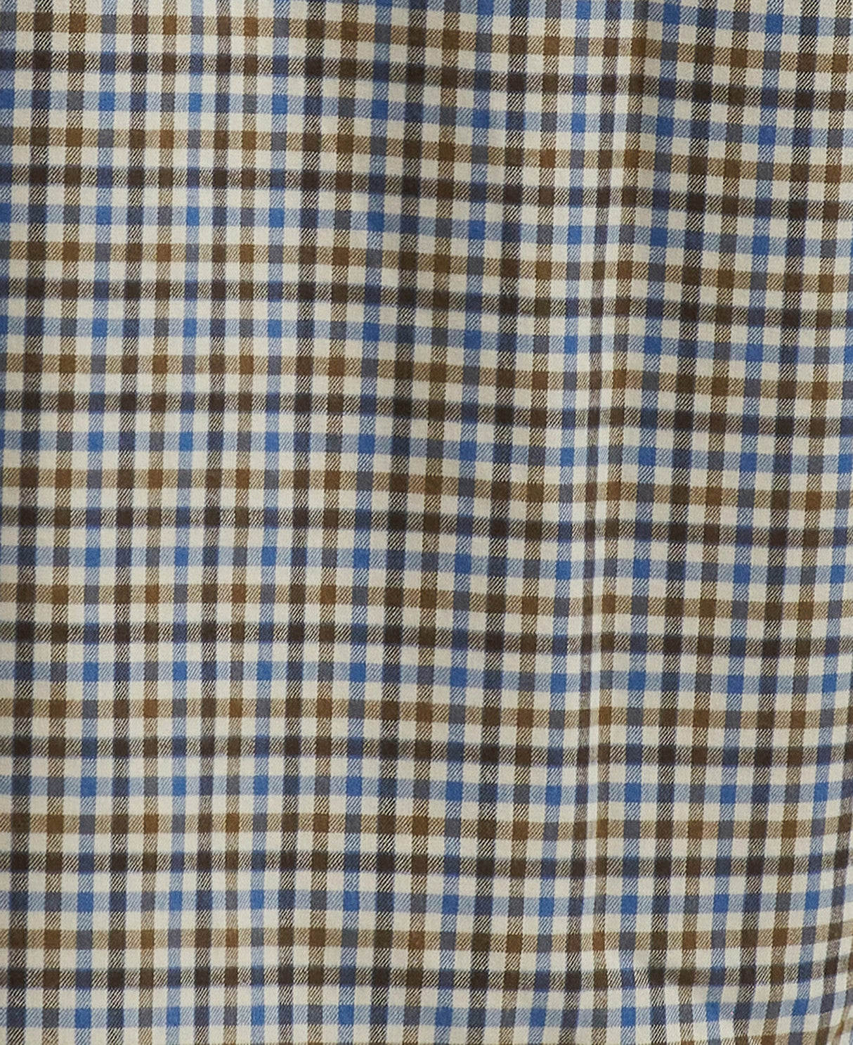 Barbour Foss Regular Thermo Weave Checked Shirt - Blue