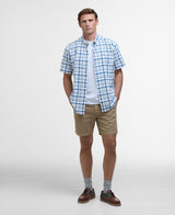 Barbour Glover S/S Linen Blend Regular Fit Shirt - Navy