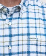 Barbour Glover S/S Linen Blend Regular Fit Shirt - Navy
