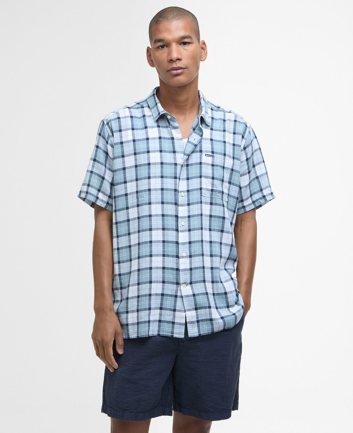 Barbour Midfield Tartan Summerfit Shirt - Northshore Tartan