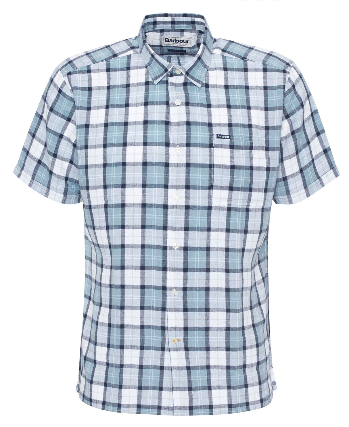 Barbour Midfield Tartan Summerfit Shirt - Northshore Tartan