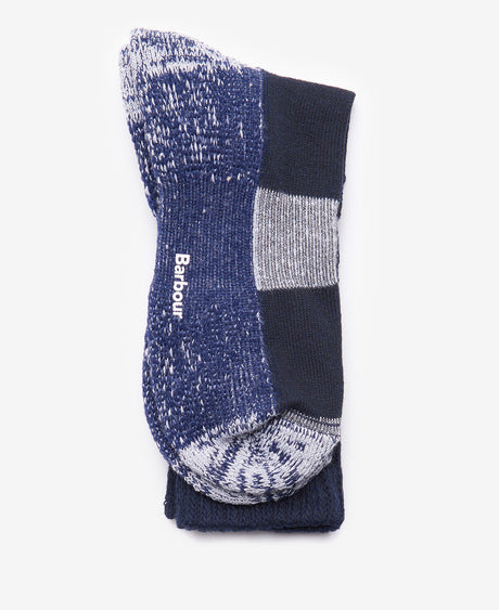 Barbour Lowland Coolmax Hiker Sock - Navy