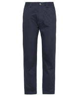 Barbour Sueded Sateen Tailored Trouser - Dark Navy