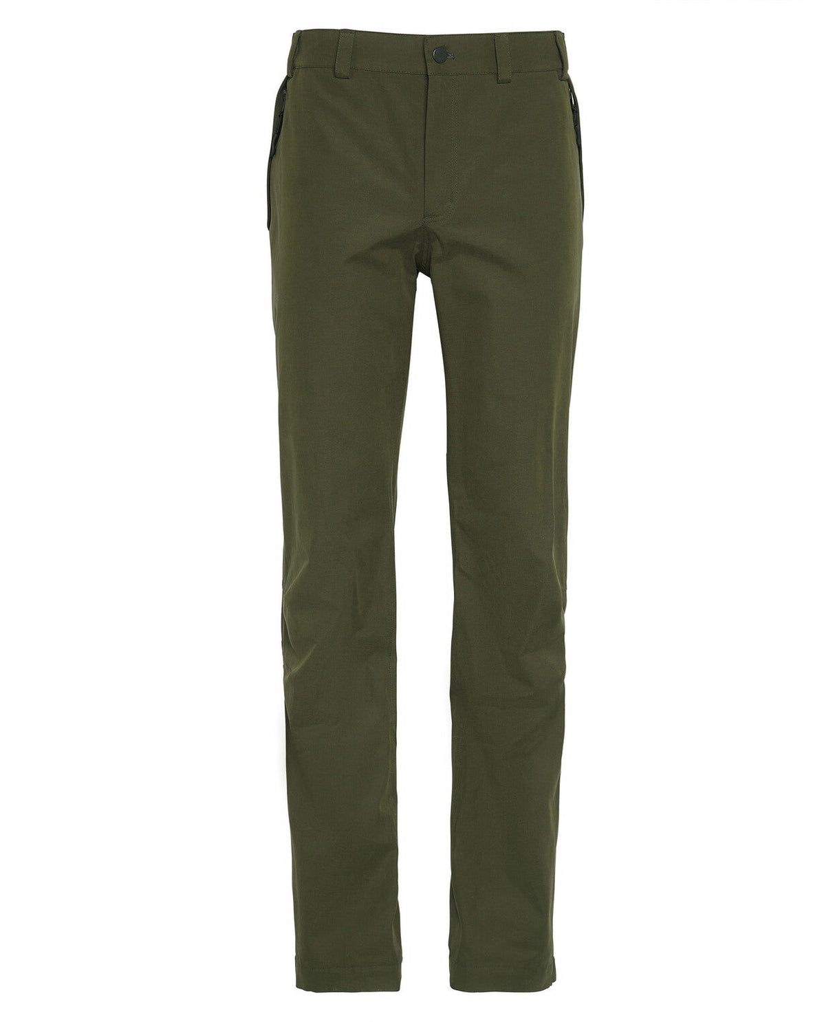 Barbour Washed Stretch Twill Tailored Fit Trouser - Olive