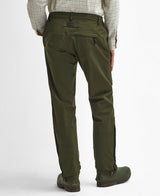 Barbour Washed Stretch Twill Tailored Fit Trouser - Olive