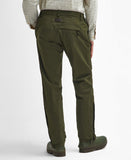 Barbour Washed Stretch Twill Tailored Fit Trouser - Olive