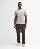 Barbour Script Graphic T-Shirt - Grey Marl