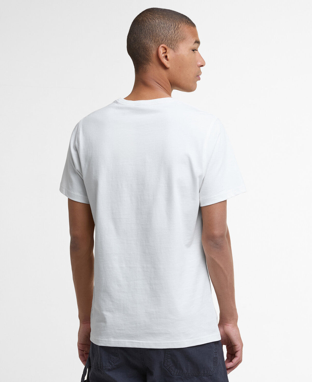 Barbour Script Graphic T-Shirt - Whisper White