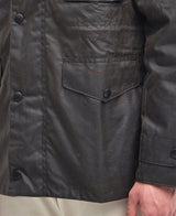 Barbour Sapper Wax Jacket - Olive/Classic