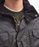 Barbour Sapper Wax Jacket - Olive/Classic
