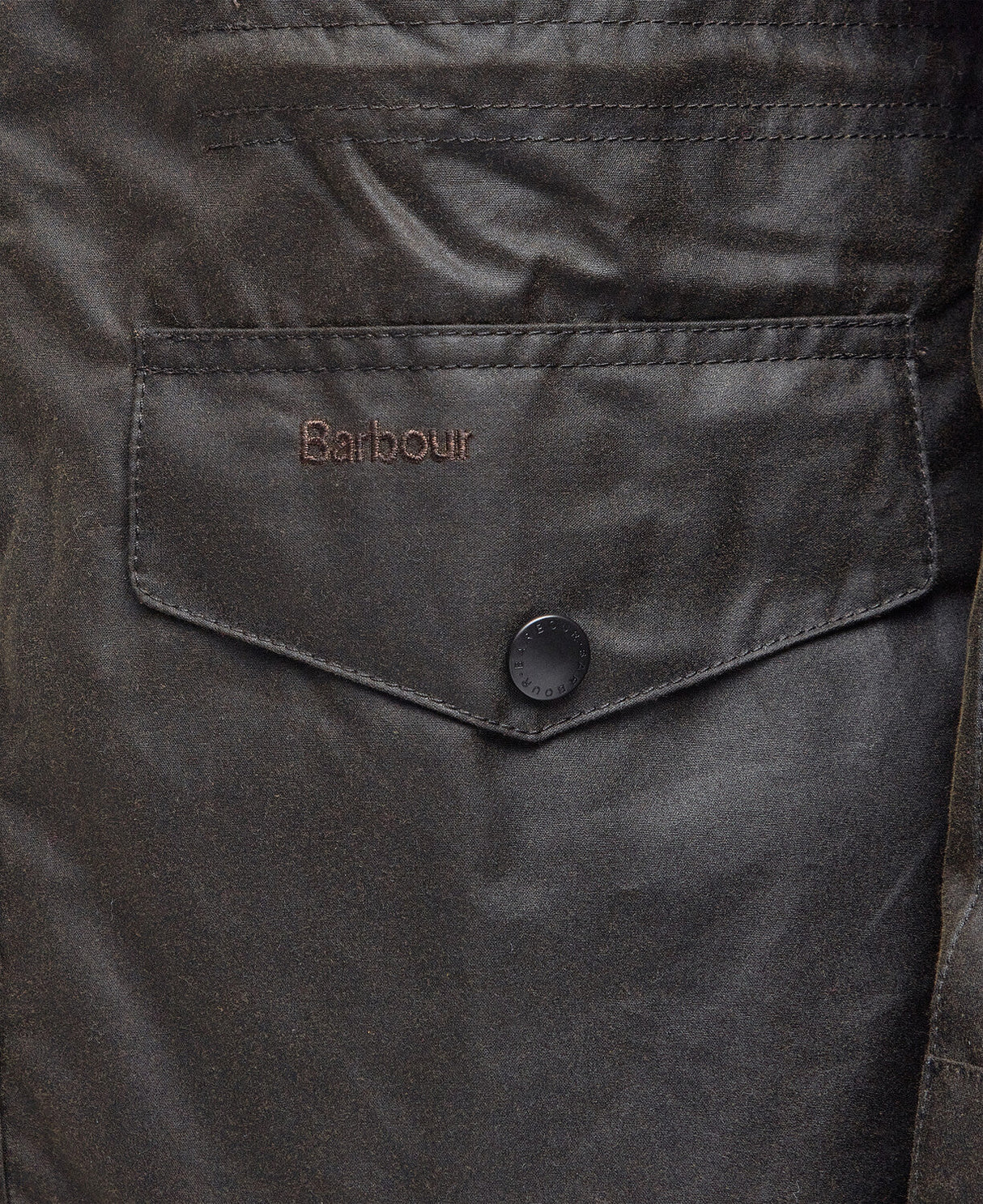 Barbour Sapper Wax Jacket - Olive/Classic