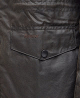 Barbour Sapper Wax Jacket - Olive/Classic