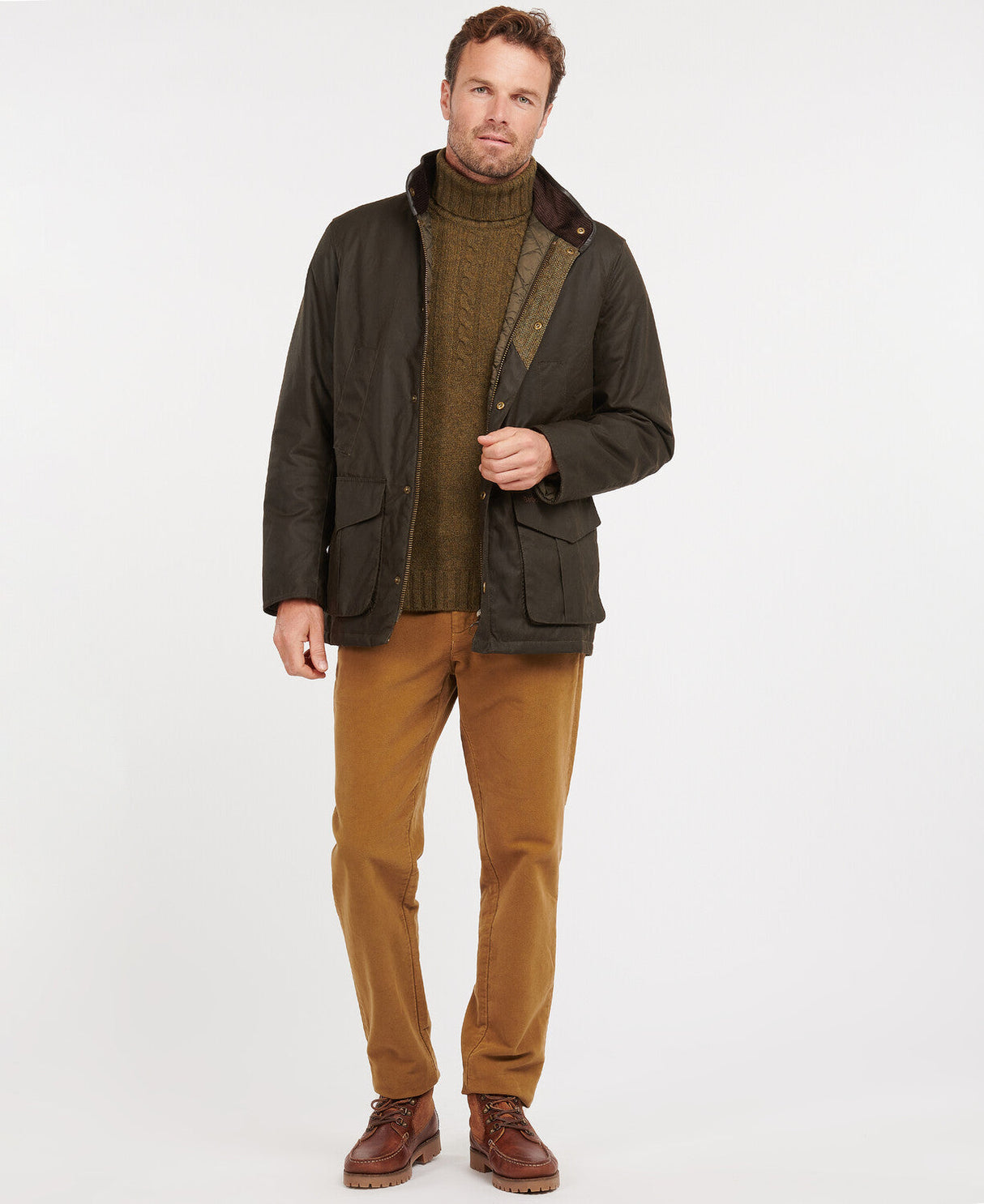 Barbour Hereford Wax - Olive