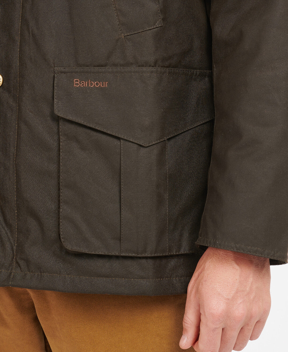 Barbour Hereford Wax - Olive