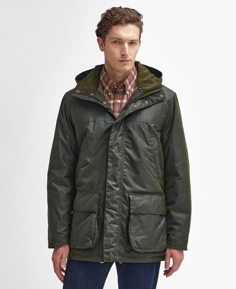 Barbour Bleaberry Wax Jacket - Fern