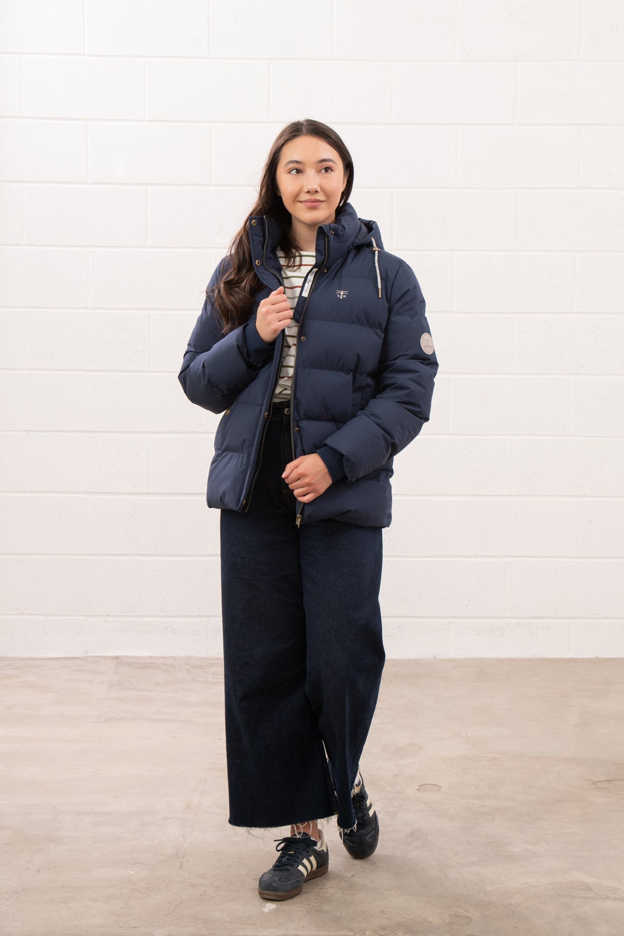 Lighthouse Margot Ladies Coat - Navy
