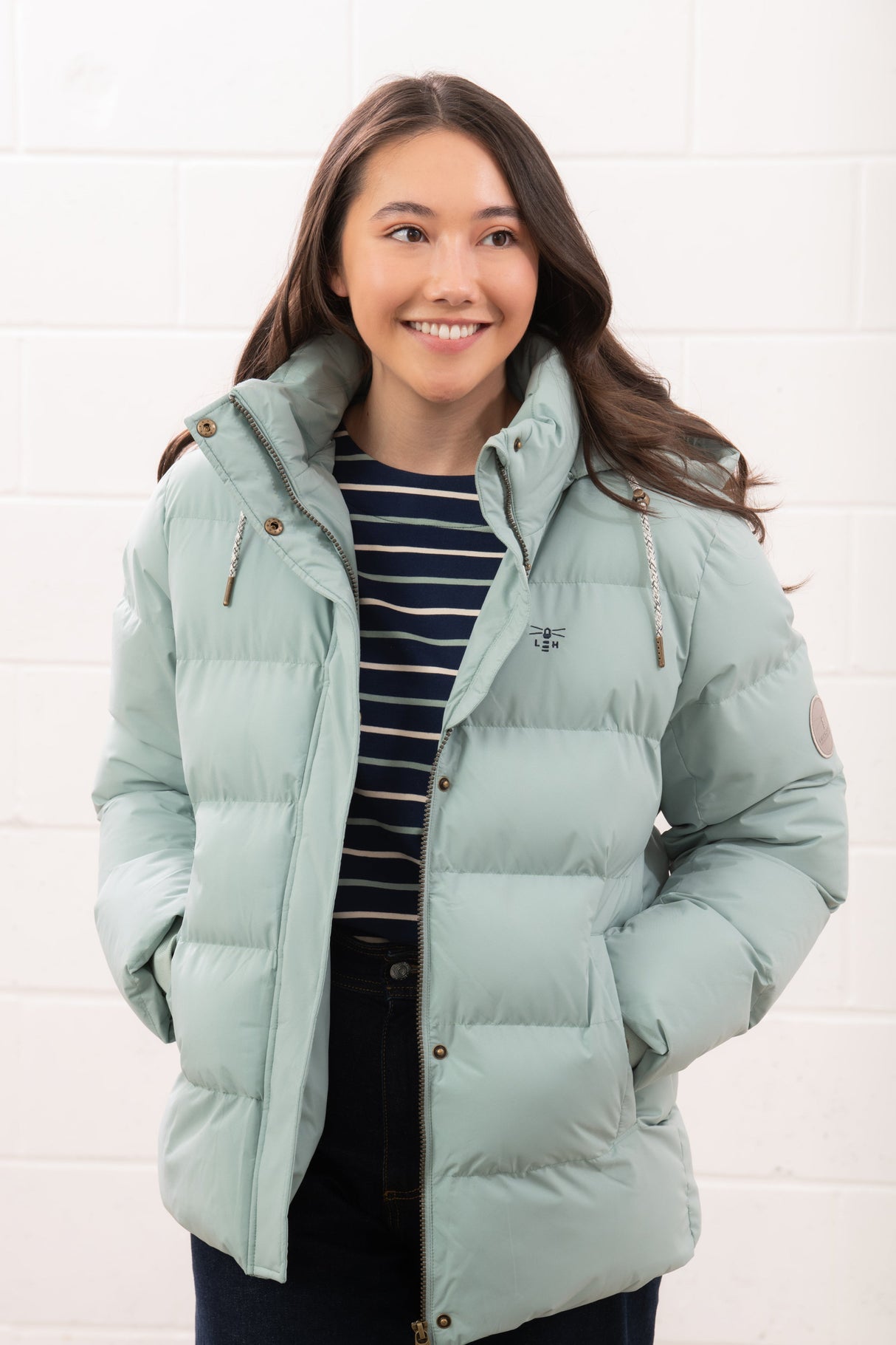 Lighthouse Margot Ladies Coat - Sage