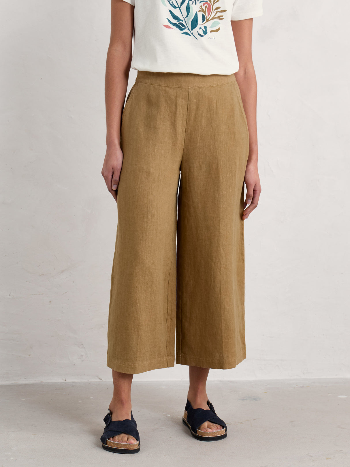 Seasalt Merrivale Culottes Sand Dune