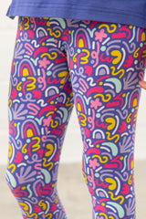 Lighthouse Mollie Leggings - Abstract