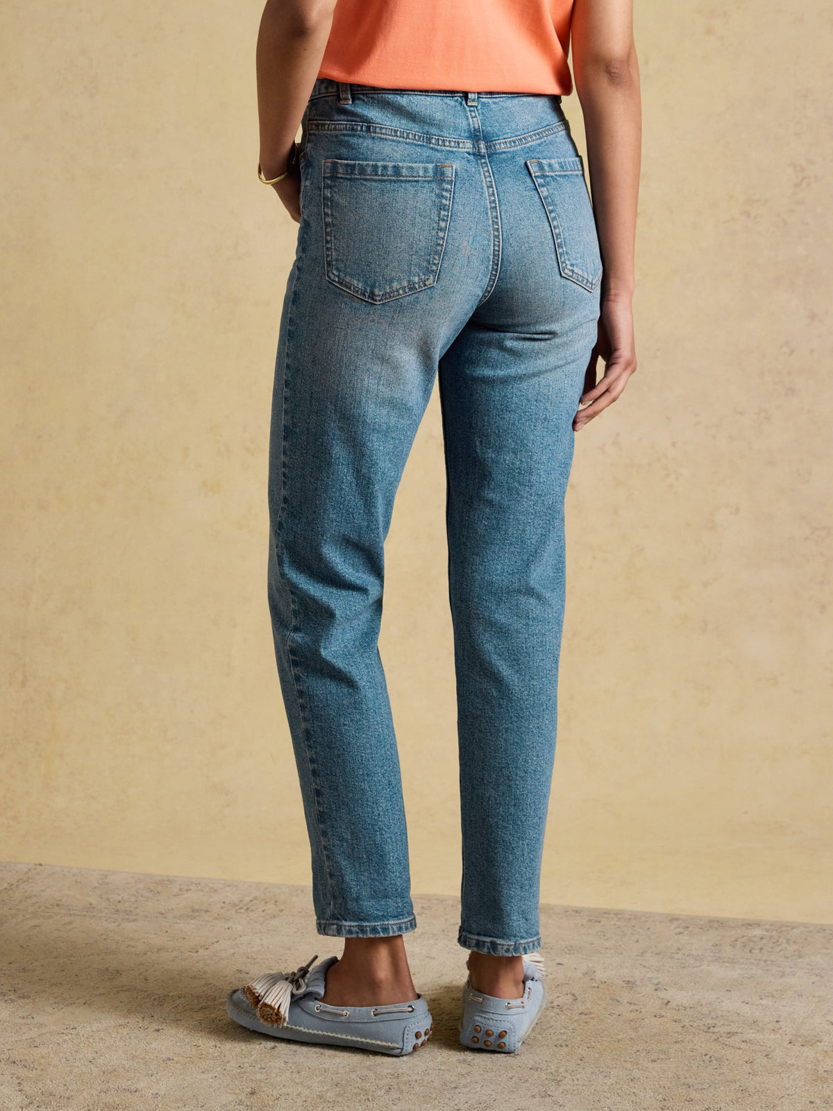Joules Straight Jeans - Mid Blue*