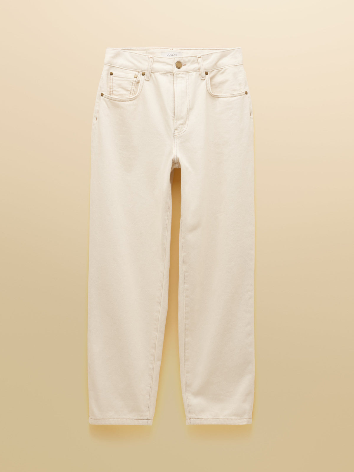 Joules Relaxed Fit Jeans - Ecru*