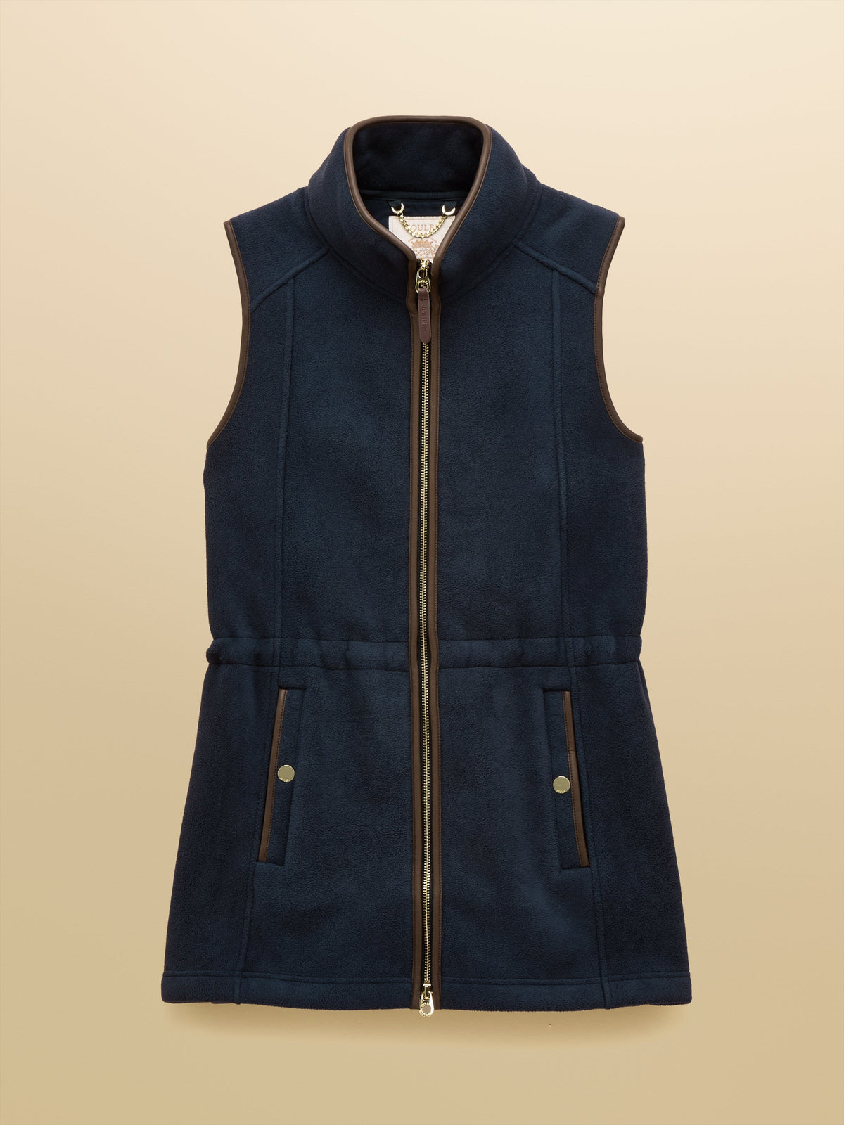 Joules Heritage Longline Gilet - Navy*