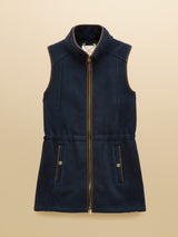 Joules Heritage Longline Gilet - Navy*