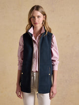 Joules Heritage Longline Gilet - Navy*