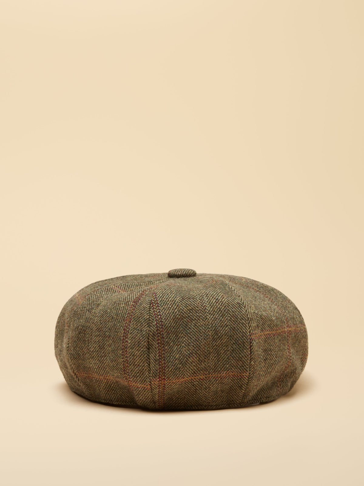 Joules Harrogate Bakerboy - Khaki Tweed